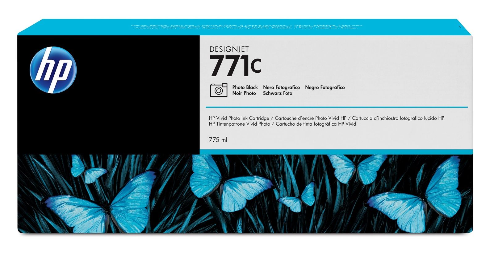 No. 771 Ink Cartridge - Photo Black - 775ml