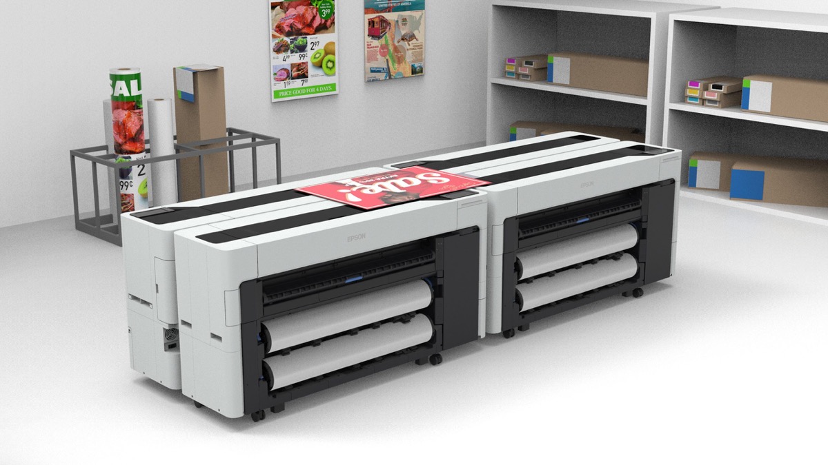 EPSON SURECOLOR SC-T7700D 44inc DUAL ROLL LARGE FORMAT PRINTER - Image 3
