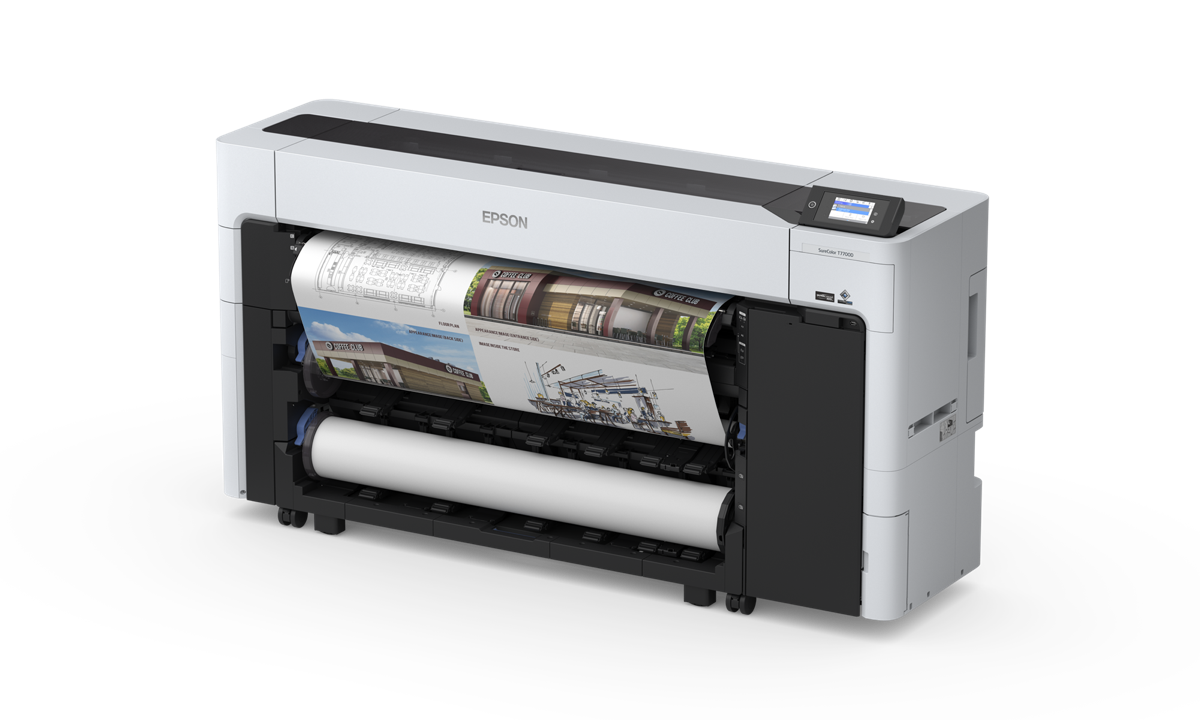 EPSON SURECOLOR SC-T7700D 44inc DUAL ROLL LARGE FORMAT PRINTER - Image 2
