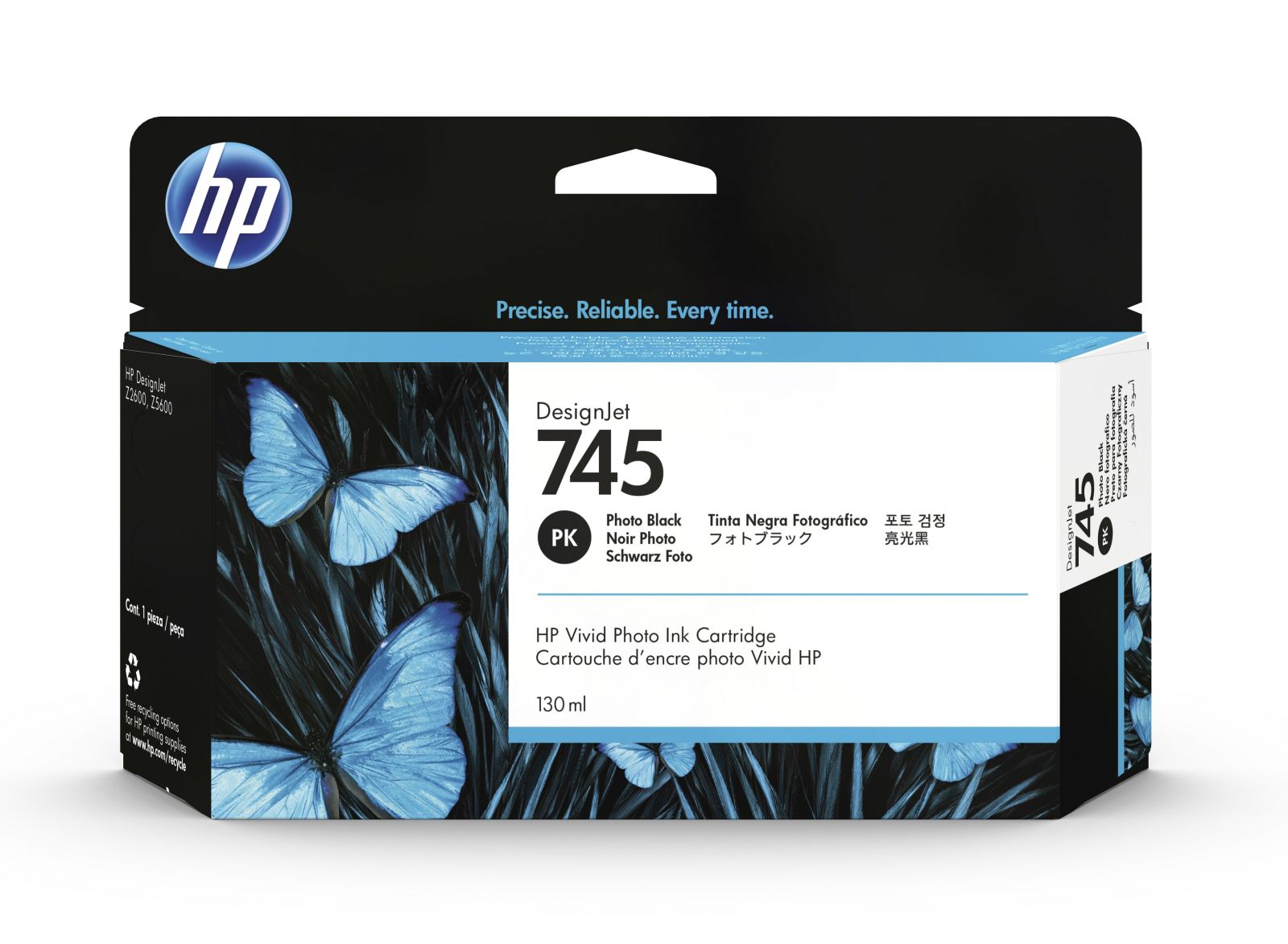 No. 745 Ink Cartridge Photo Black - 130ml