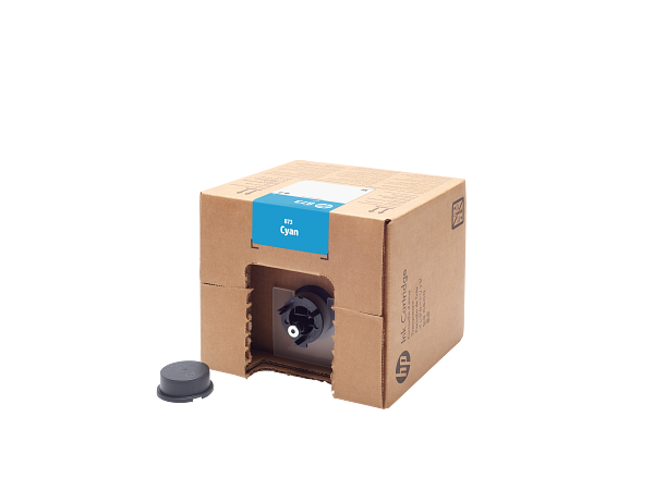 HP 873 3-Litre Cyan Latex Ink Cartridge