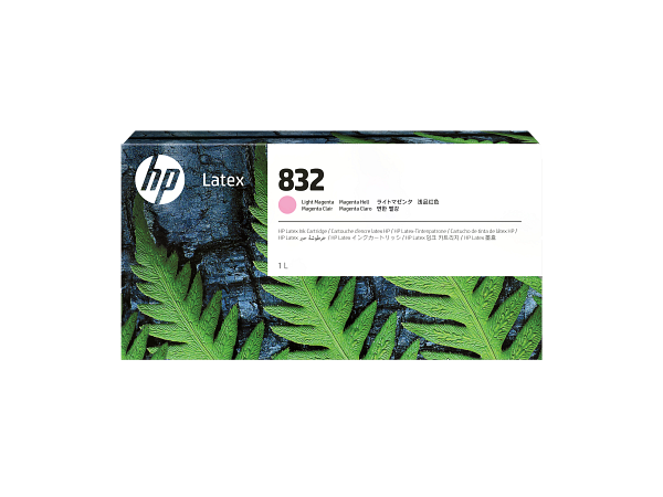HP 832 1-Litre Light Magenta Latex Ink Cartridge