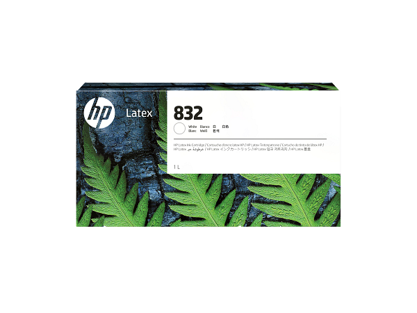 HP 832 1-Litre White Latex Ink Cartridge